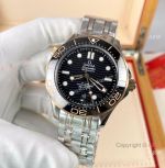 Swiss Quality Omega Diver 300m Citizen Watch 2-Tone Rose Gold Case